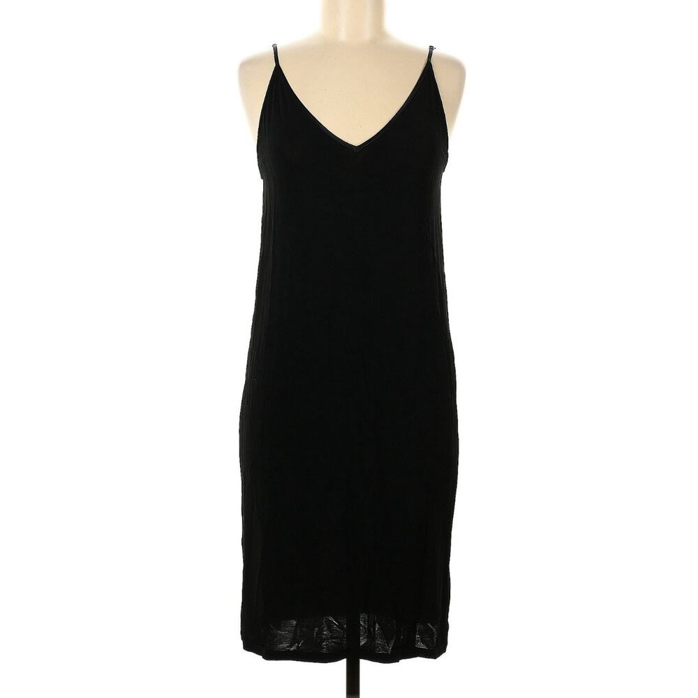 Rodebjer Black Slip Dress Lightweight Flowy Stretchy Spaghetti Strap Tank Size M